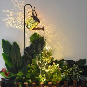 Watering Can Solar Garden Accent