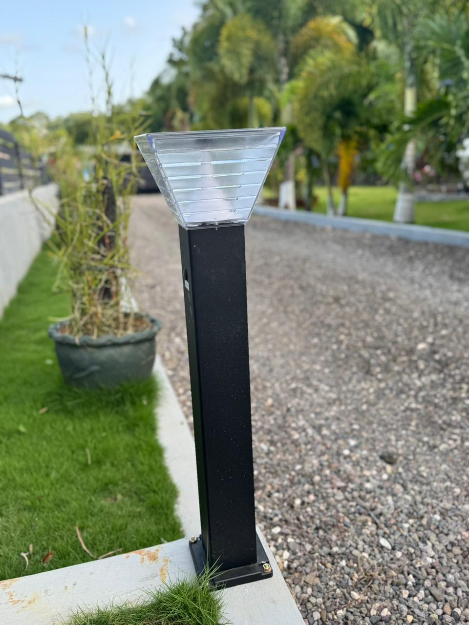 Square Bollard Solar Light - Image 3