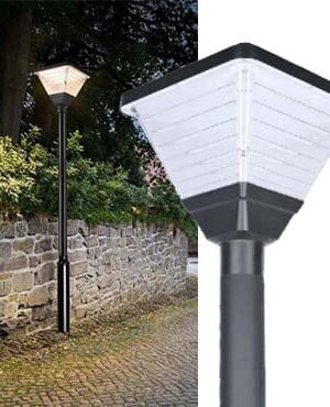 EV-2 Pole Lawn Solar Light With 3 m Pole