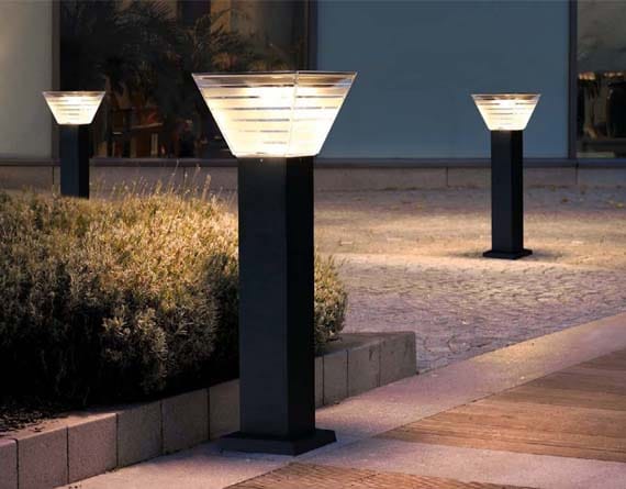 Square Bollard Solar Light - Image 5